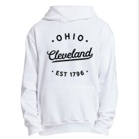 Classic Retro Vintage Cleveland Ohio 1796 USA Novelty Pride Urban Pullover Hoodie