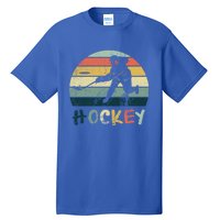 Classic Retro Vintage Style Ice Hockey Gift Street Hockey Gift Tall T-Shirt