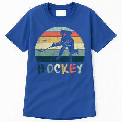 Classic Retro Vintage Style Ice Hockey Gift Street Hockey Gift Tall T-Shirt