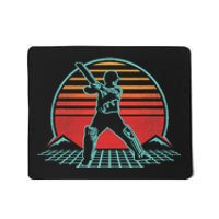 Cricket Retro Vintage Player Coach Gift Mousepad