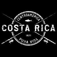 Costa Rica Vintage Crossed Fishing Rods T-Shirt