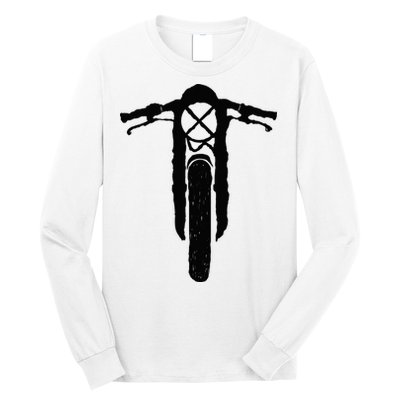 Cafe Racer Vintage Motorcycle Scrambler Retro Bike Long Sleeve Shirt