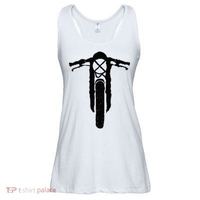 Cafe Racer Vintage Motorcycle Scrambler Retro Bike Ladies Essential Flowy Tank