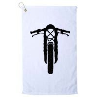 Cafe Racer Vintage Motorcycle Scrambler Retro Bike Platinum Collection Golf Towel