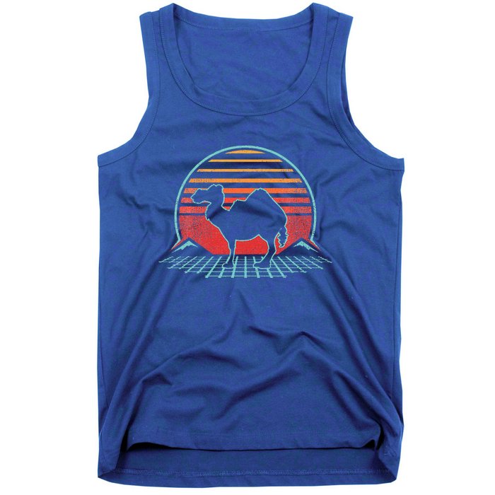 Camel Retro Vintage 80s Style Tank Top