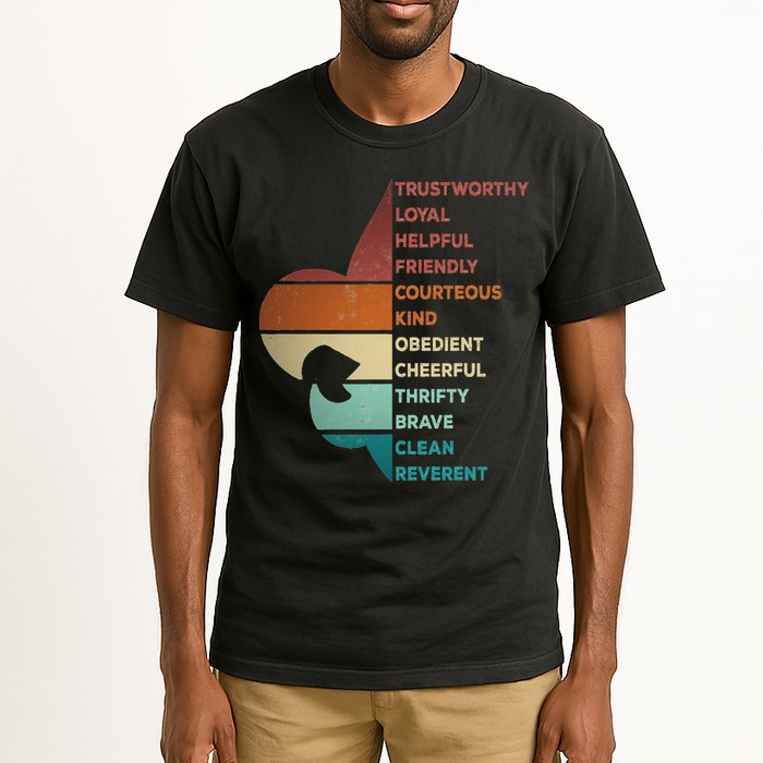 Cool Retro Vintage Style Scouting Law Tall T-Shirt