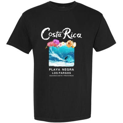 Costa Rica Vintage Surfing Gift Garment-Dyed Heavyweight T-Shirt