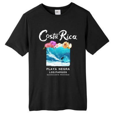 Costa Rica Vintage Surfing Gift Tall Fusion ChromaSoft Performance T-Shirt