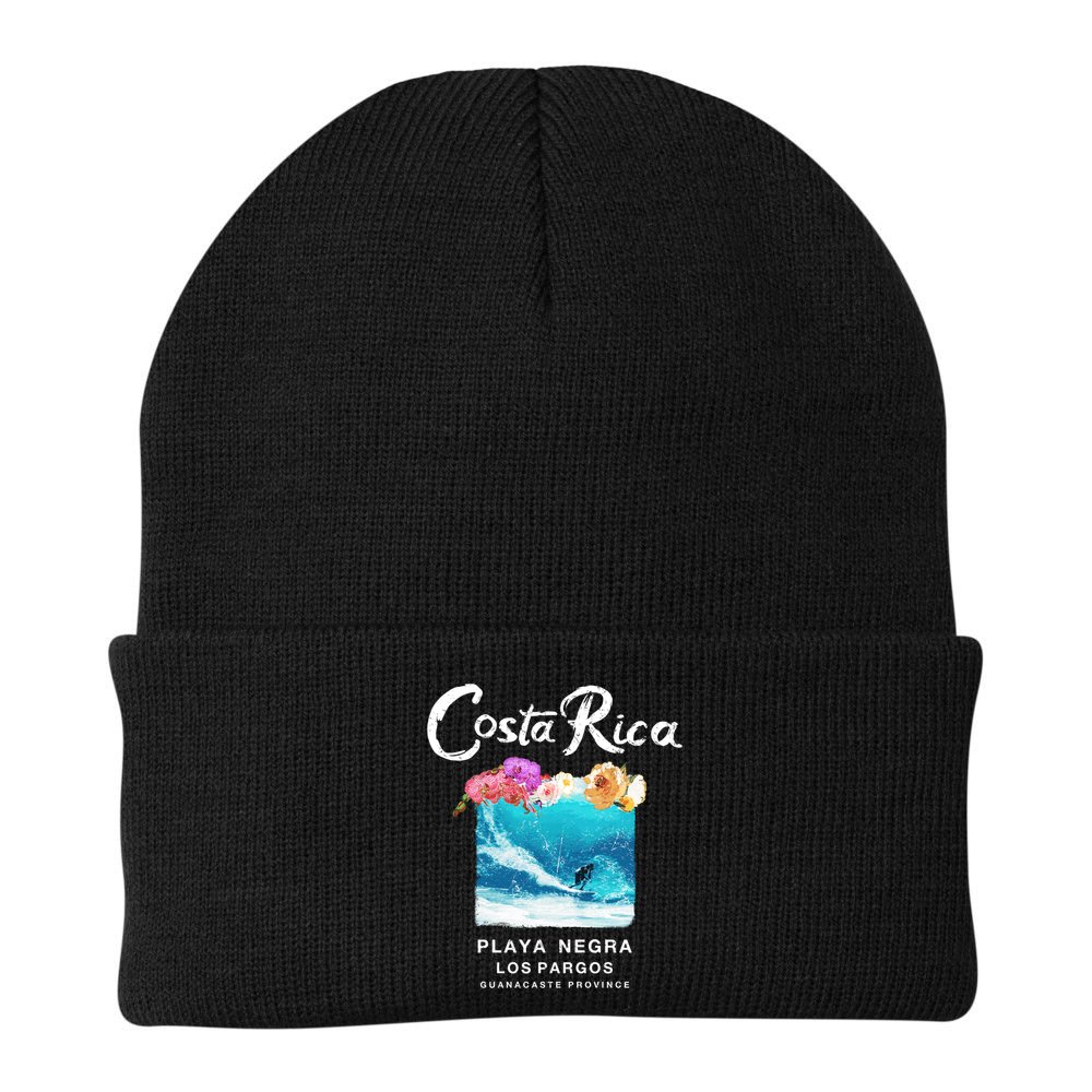 Costa Rica Vintage Surfing Gift Beanie