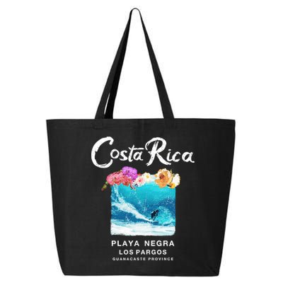 Costa Rica Vintage Surfing Gift 25L Jumbo Tote