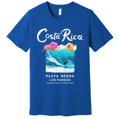 Costa Rica Vintage Surfing Gift Premium T-Shirt