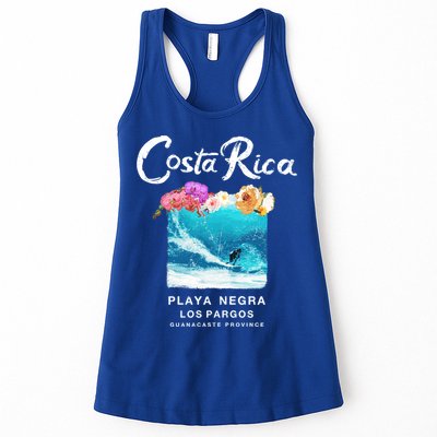 Costa Rica Vintage Surfing Gift Womens Tank Top