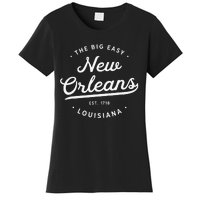 Classic Retro Vintage New Orleans Louisiana Big Easy Nola Women's T-Shirt