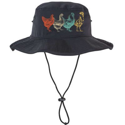 Chicken Retro Vintage Poultry Farmer Women Men Farm Lover Gift Bucket Hat