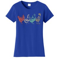 Chicken Retro Vintage Poultry Farmer Women Men Farm Lover Gift Women's T-Shirt