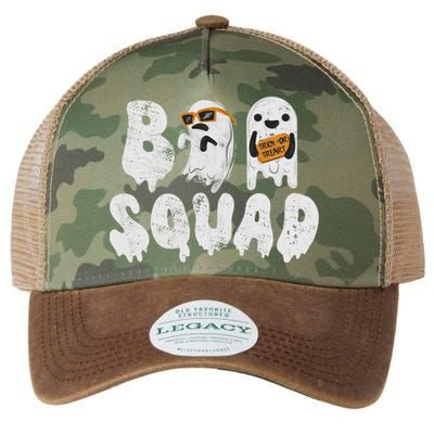 Crew Retro Vintage Boo Ghost Halloween Squad Meaningful Gift Legacy Tie Dye Trucker Hat