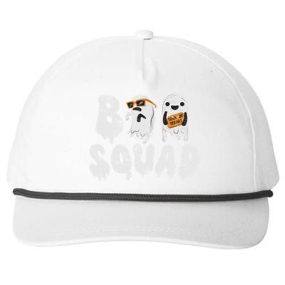 Crew Retro Vintage Boo Ghost Halloween Squad Meaningful Gift Snapback Five-Panel Rope Hat