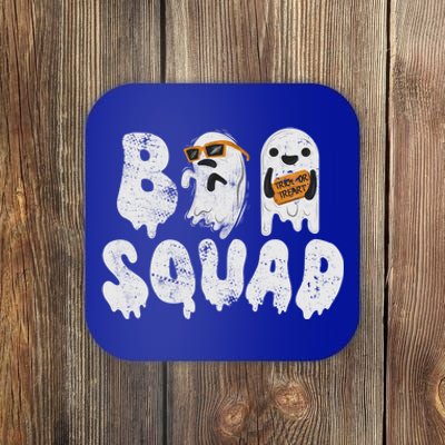 Crew Retro Vintage Boo Ghost Halloween Squad Meaningful Gift Coaster