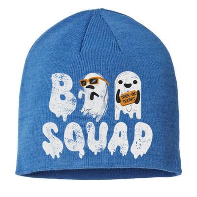 Crew Retro Vintage Boo Ghost Halloween Squad Meaningful Gift Sustainable Beanie