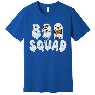 Crew Retro Vintage Boo Ghost Halloween Squad Meaningful Gift Premium T-Shirt