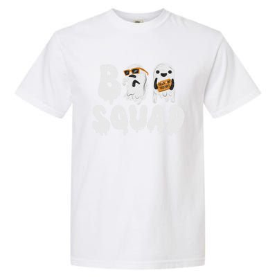 Crew Retro Vintage Boo Ghost Halloween Squad Meaningful Gift Garment-Dyed Heavyweight T-Shirt