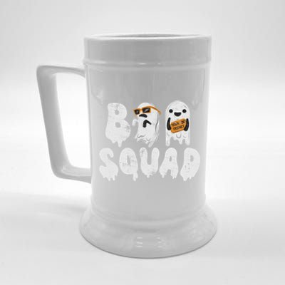 Crew Retro Vintage Boo Ghost Halloween Squad Meaningful Gift Beer Stein