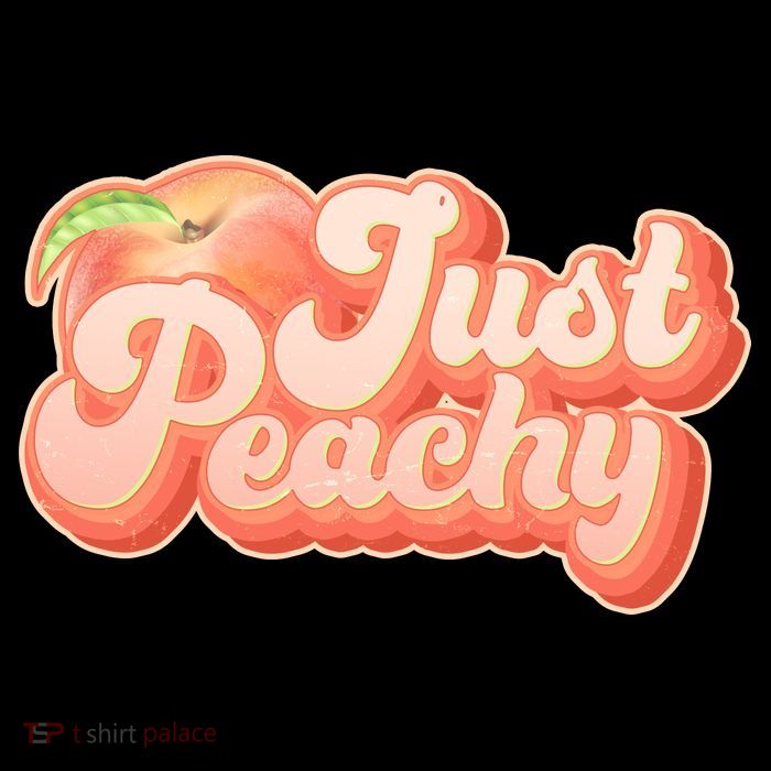 Cute Retro Vintage Just Peachy Sweatshirt