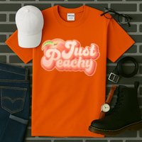Cute Retro Vintage Just Peachy Tall T-Shirt
