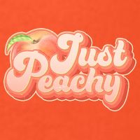 Cute Retro Vintage Just Peachy Tall T-Shirt