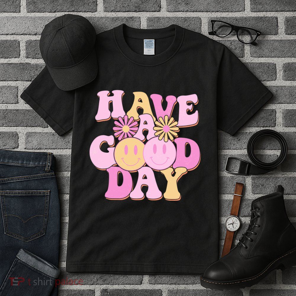 Cute Retro Vintage Hippy 60s Have A Good Day Tall T-Shirt