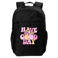 Cute Retro Vintage Hippy 60s Have A Good Day Backpack