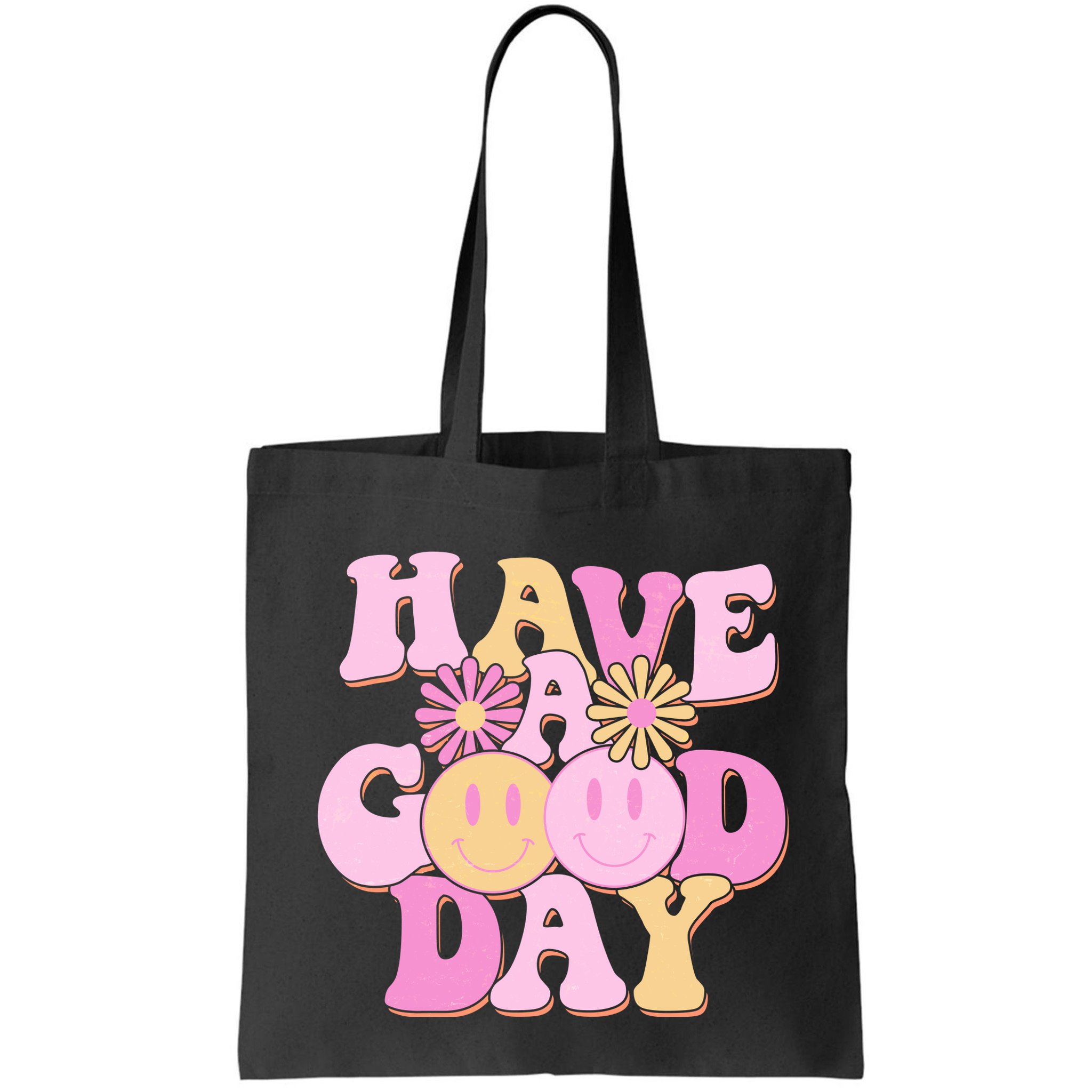 Cute Retro Vintage Hippy 60s Have A Good Day Bag