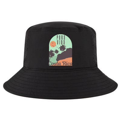 Costa Rica Vintage Retro Souvenir Gift Cool Comfort Performance Bucket Hat