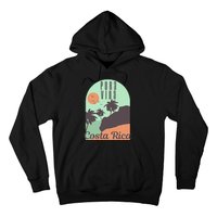 Costa Rica Vintage Retro Souvenir Gift Hoodie