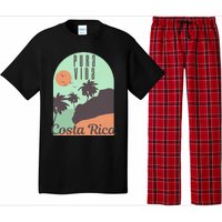 Costa Rica Vintage Retro Souvenir Gift Pajama Set