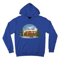 Christmas Retro Vintage Vacation Rv Camp Camper Funny Xmas Funny Gift Hoodie