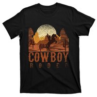 Cowboy Rodeo Western Texan Gift Horseback Riding Cowboy T-Shirt