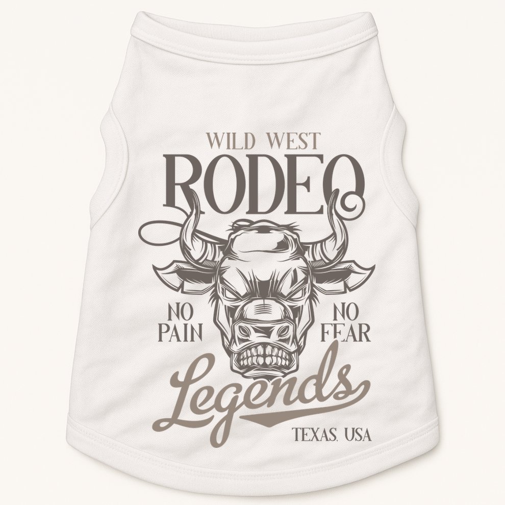 Cowboy Rodeo Wild West Texas Doggie Tank