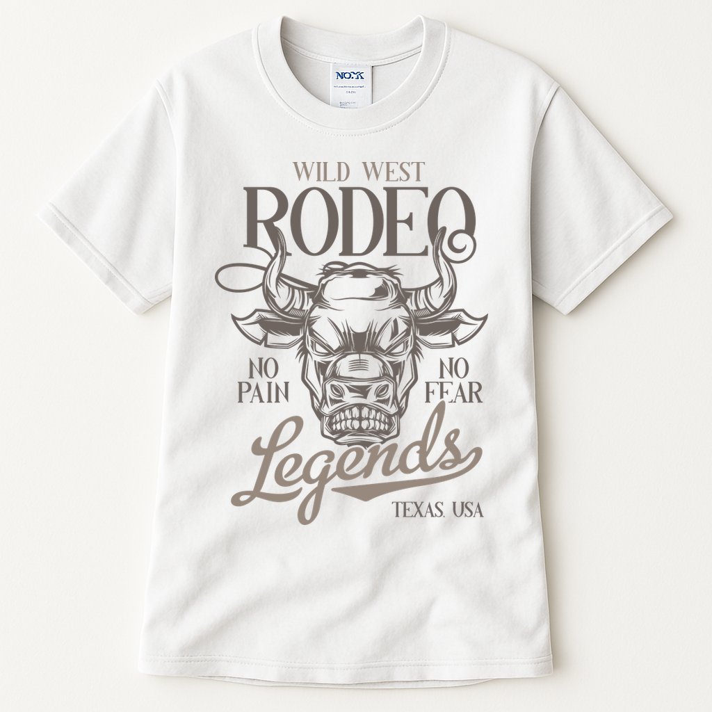 Cowboy Rodeo Wild West Texas Tall T-Shirt