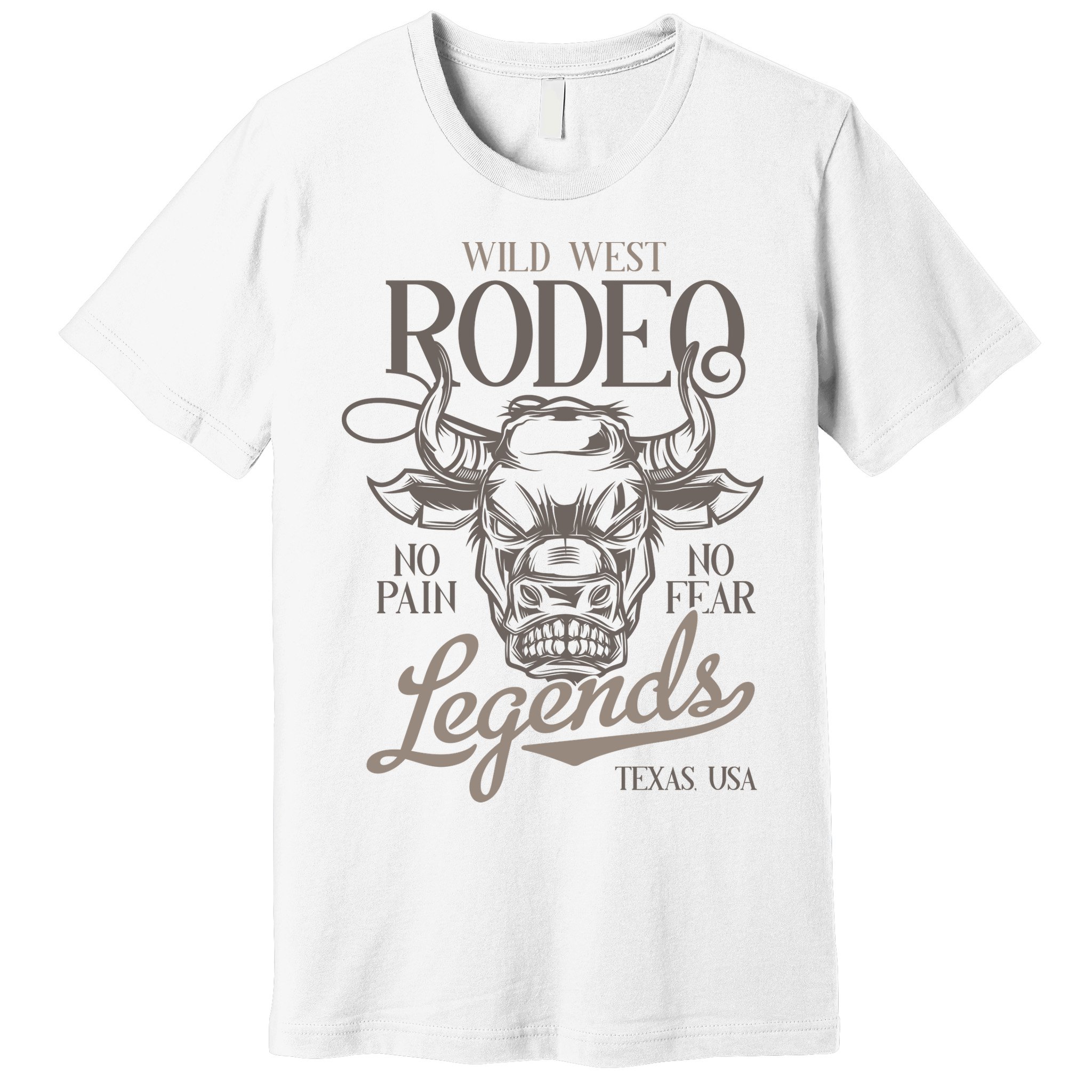Cowboy Rodeo Wild West Texas Premium T-Shirt