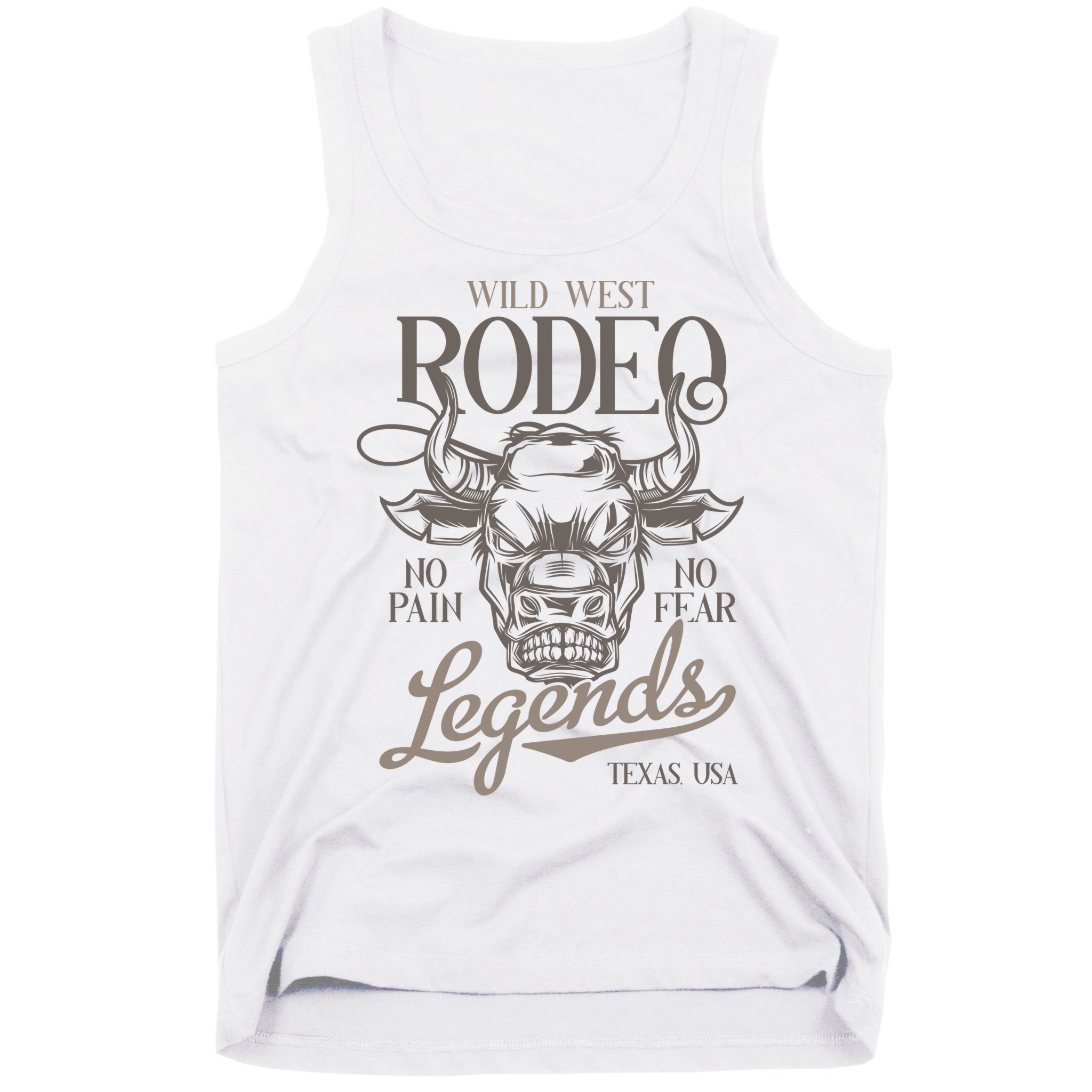 Cowboy Rodeo Wild West Texas Tank Top