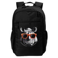 Cool Rhino Wearing Sunglasses Graphic Art Backpack