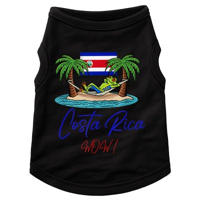 Costa Rica Wow Costa Rican Flag Doggie Tank
