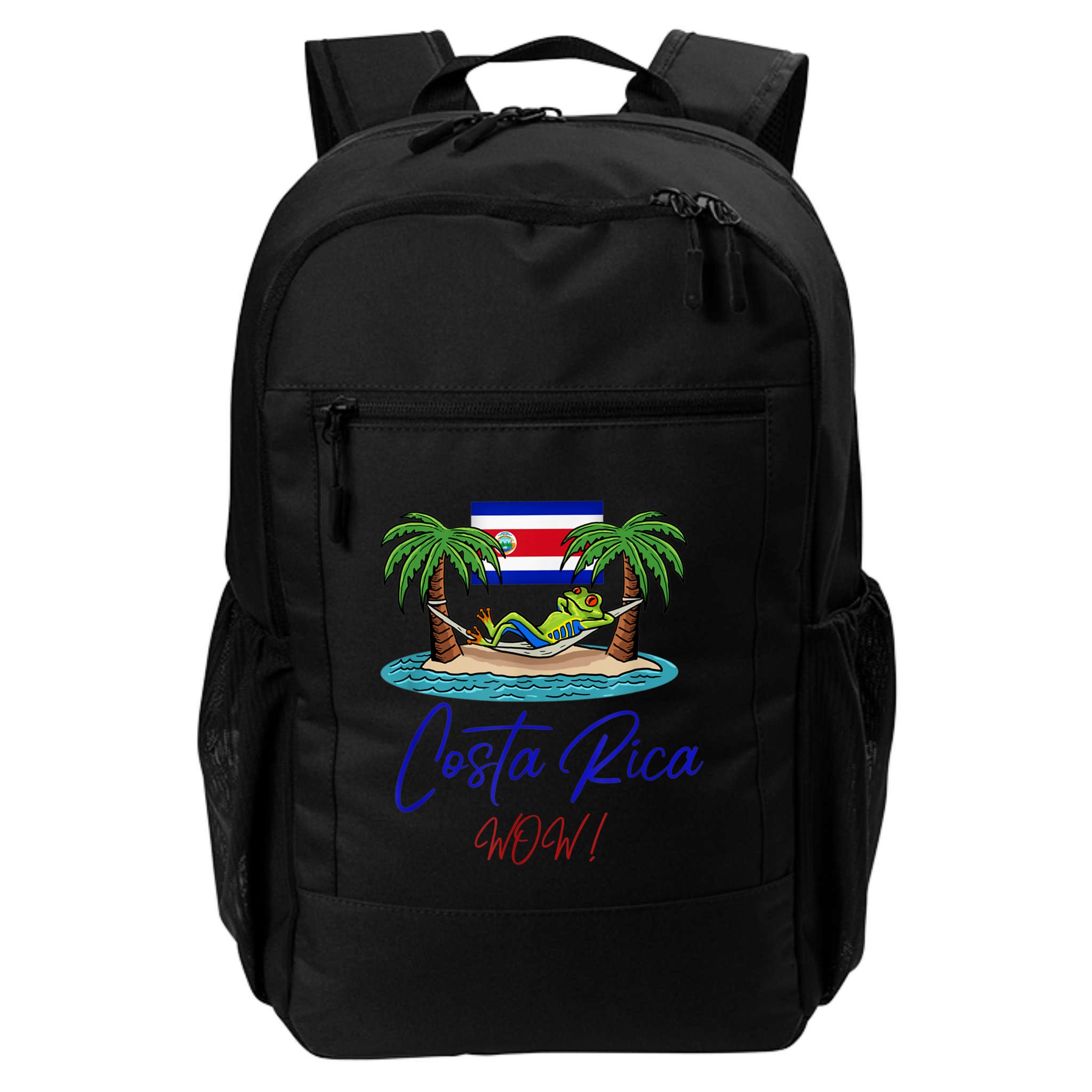 Costa Rica Wow Costa Rican Flag Backpack