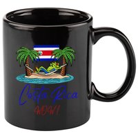 Costa Rica Wow Costa Rican Flag 11oz C Handle Ceramic Mug