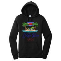 Costa Rica Wow Costa Rican Flag Women's Pullover Hoodie