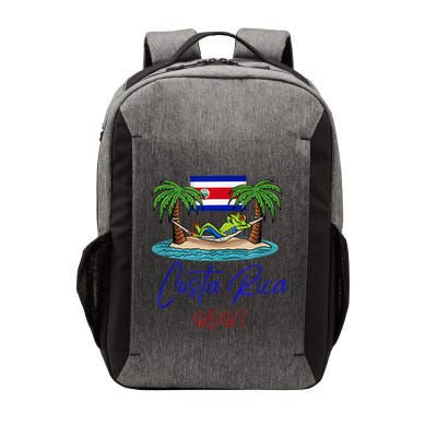 Costa Rica Wow Costa Rican Flag Vector Backpack