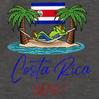 Costa Rica Wow Costa Rican Flag Vector Backpack