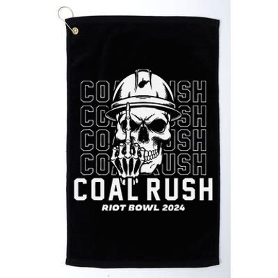 Coal Rush West Virginia Platinum Collection Golf Towel