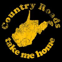 Country Roads West Virginia Take Me Home City Backpack